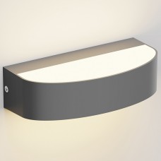 Φωτιστικό Επίτοιχο Απλίκα LED 9W 230V 650lm CCT Polycarbonate Ανθρακί IP65 Caror